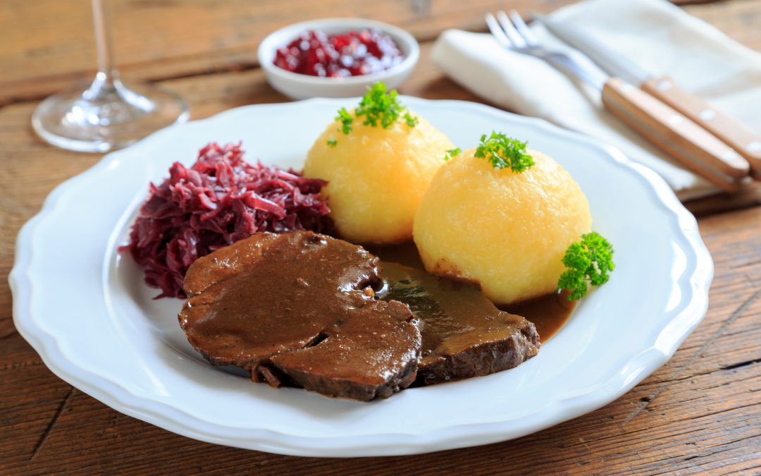 Braten mit Pflaumen-Malzbier-Soße - Original Bayerisch Malz